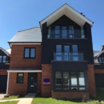 Glass balustrade and balcony