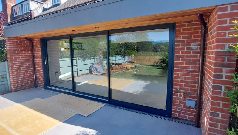 aluminium patio doors