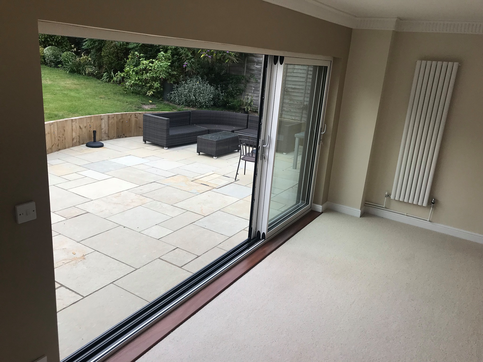 Aluminium Patio Triple Track